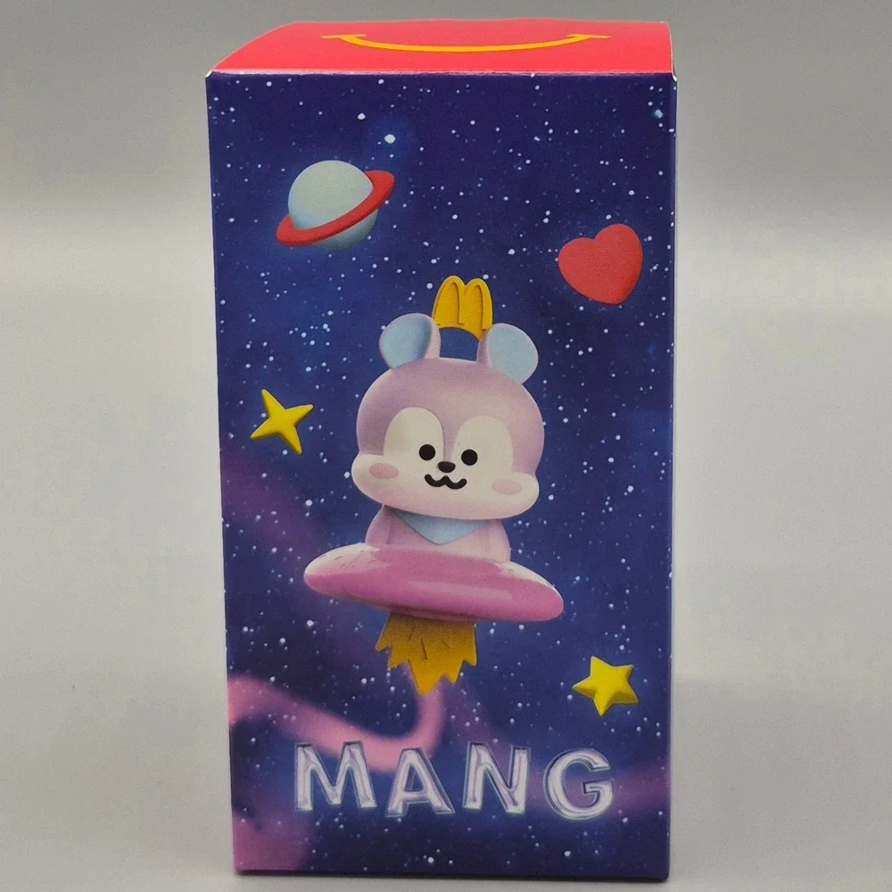 McDonalds BT21 Happy Meal Toy MANG Purple Space Galaxy Figure 2024 New In Box